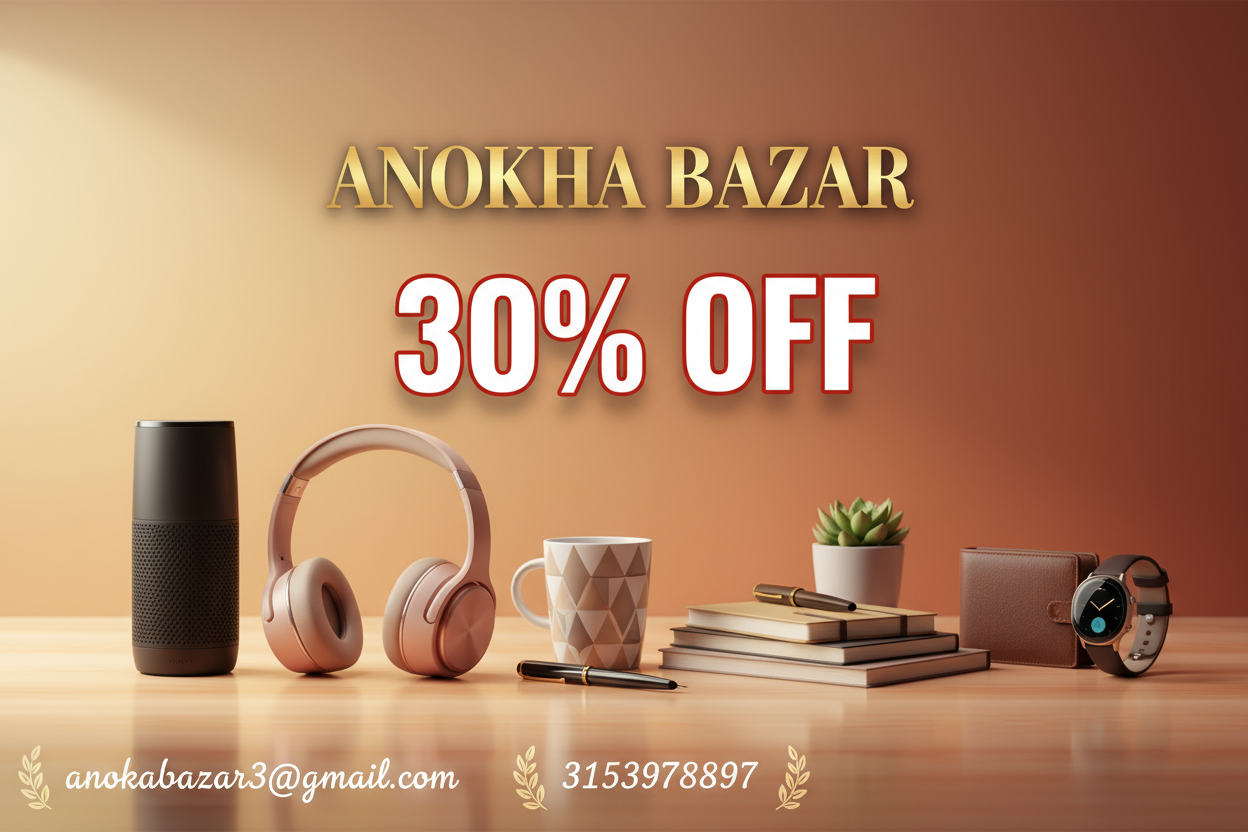 ANOKHA BAZAR Attractive Banner